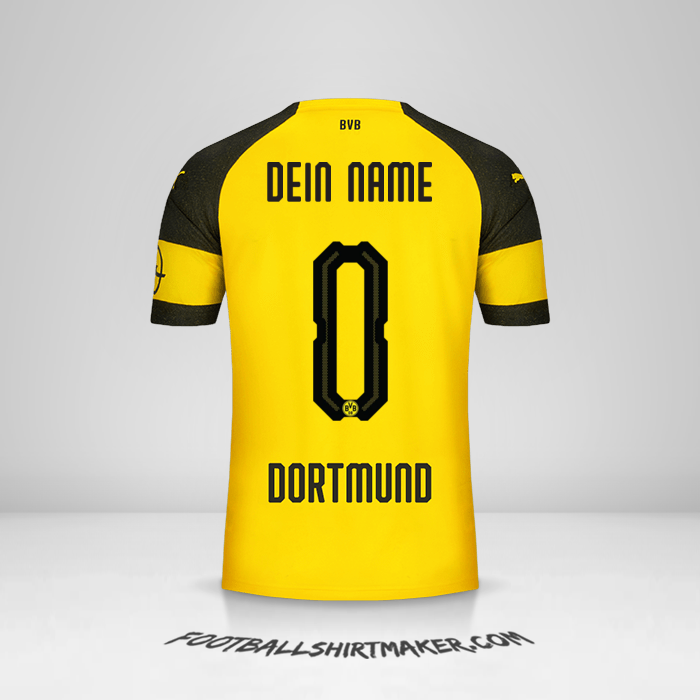 Trikot Borussia Dortmund 2018/19 -  dein name - 0