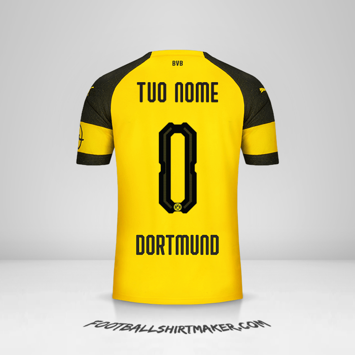 Maglia Borussia Dortmund 2018/19 -  tuo nome - 0