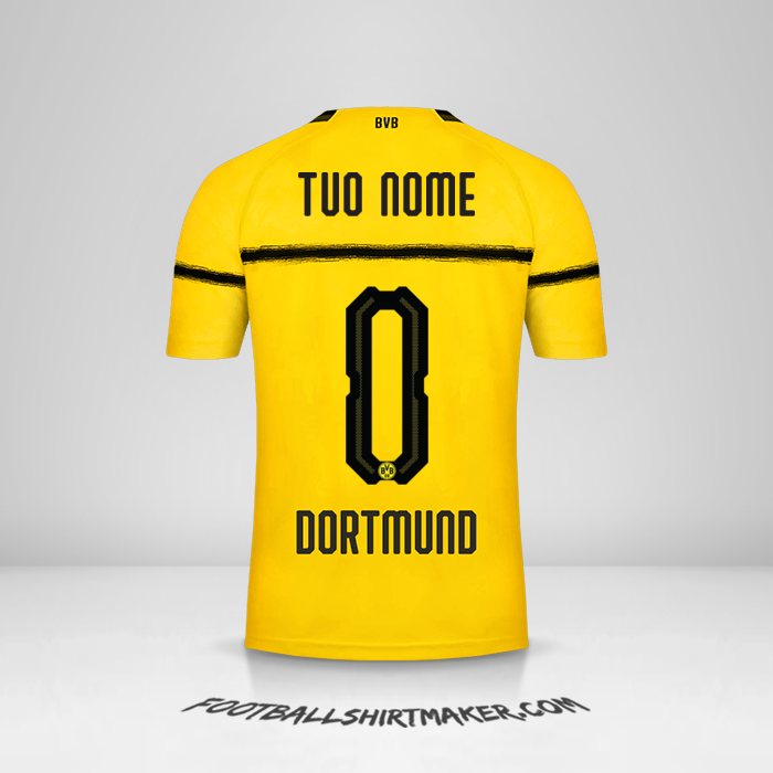 Maglia Borussia Dortmund 2018/19 Cup -  tuo nome - 0