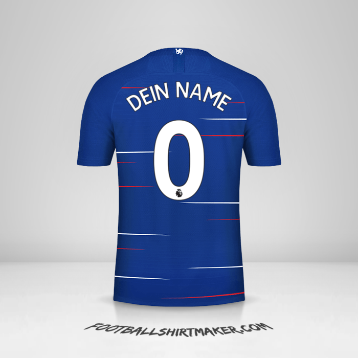 Trikot Chelsea 2018/19 -  dein name - 0