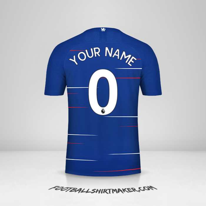 Shirt Chelsea 2018/19 -  your name - 0