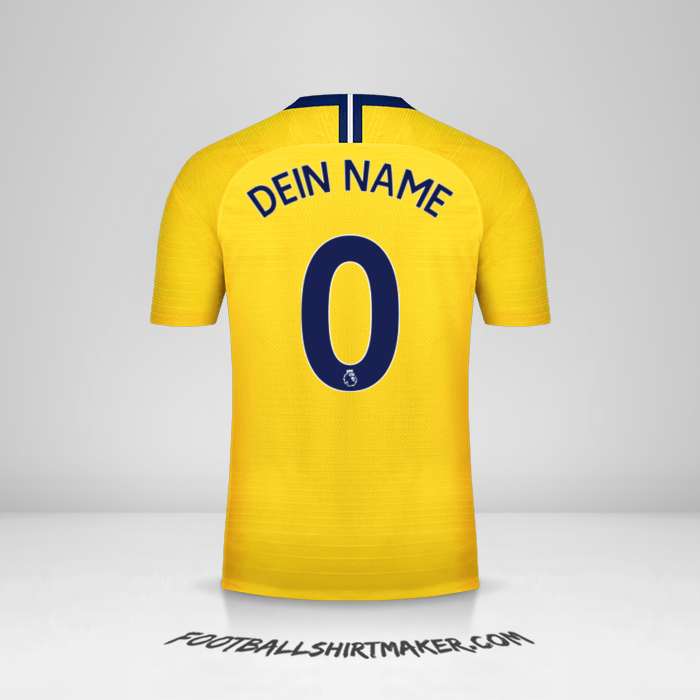 Trikot Chelsea 2018/19 II -  dein name - 0