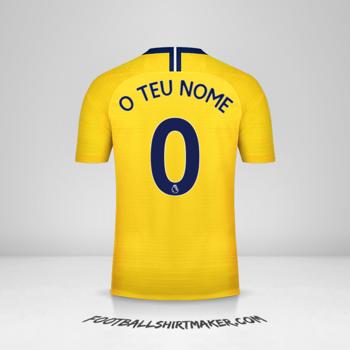 Camisola Chelsea 2018/19 II -  o teu nome - 0