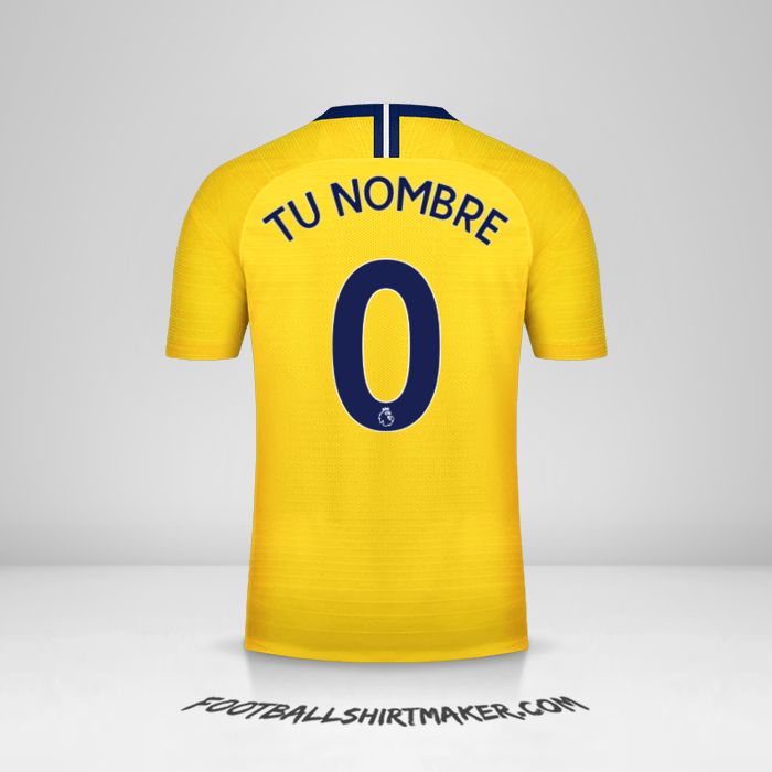 Camiseta Chelsea 2018/19 II -  tu nombre - 0