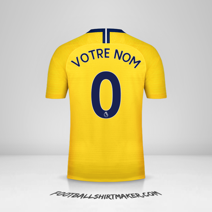 Maillot Chelsea 2018/19 II -  votre nom - 0