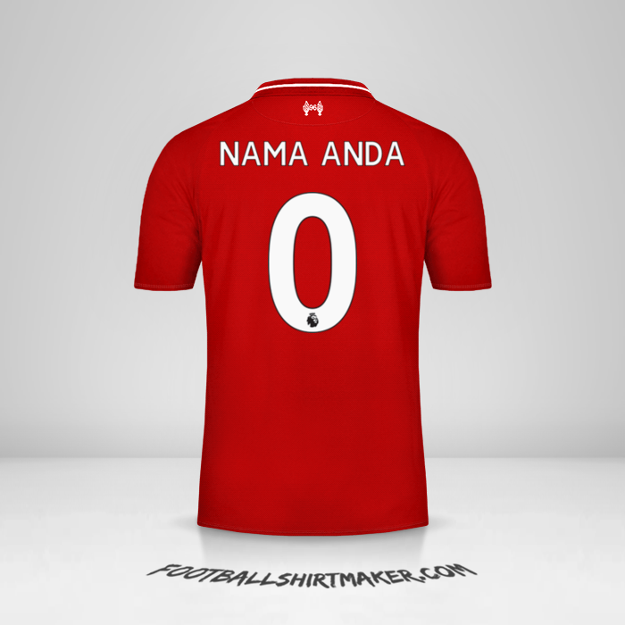 Jersey Liverpool FC 2018/19 -  nama anda - 0