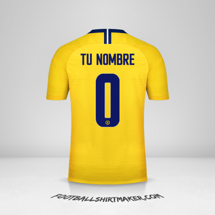 Camiseta Chelsea 2018/19 Cup II -  tu nombre - 0