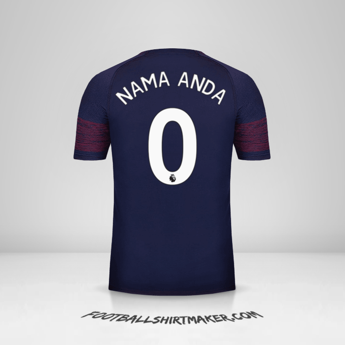 Jersey Arsenal 2018/19 II -  nama anda - 0