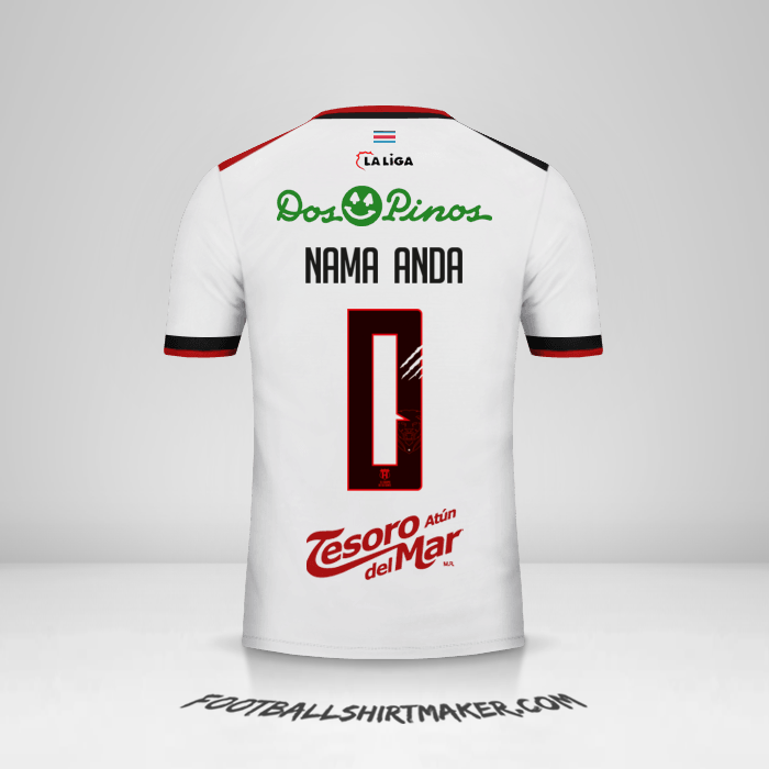 Jersey Liga Deportiva Alajuelense 2018 II -  nama anda - 0