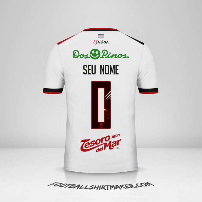 Camisa Liga Deportiva Alajuelense 2018 II -  seu nome - 0