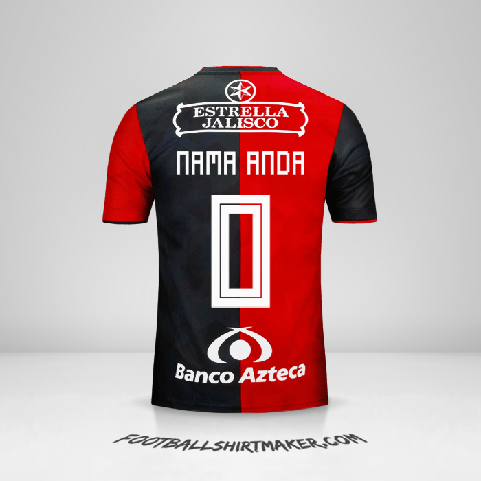 Jersey Atlas 2018/19 -  nama anda - 0