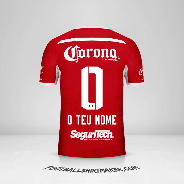 Camisola Toluca FC 2018/19 -  o teu nome - 0