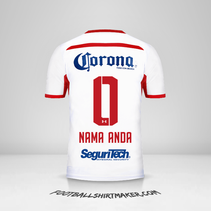 Jersey Toluca FC 2018/19 II -  nama anda - 0