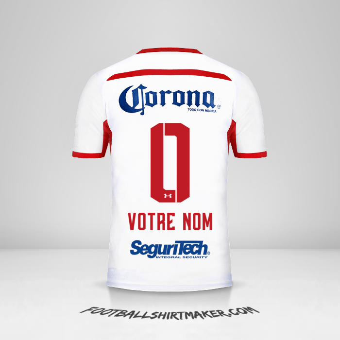 Maillot Toluca FC 2018/19 II -  votre nom - 0