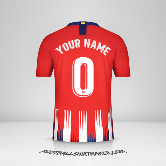 Jersey Atletico Madrid 2018/19 -  your name - 0