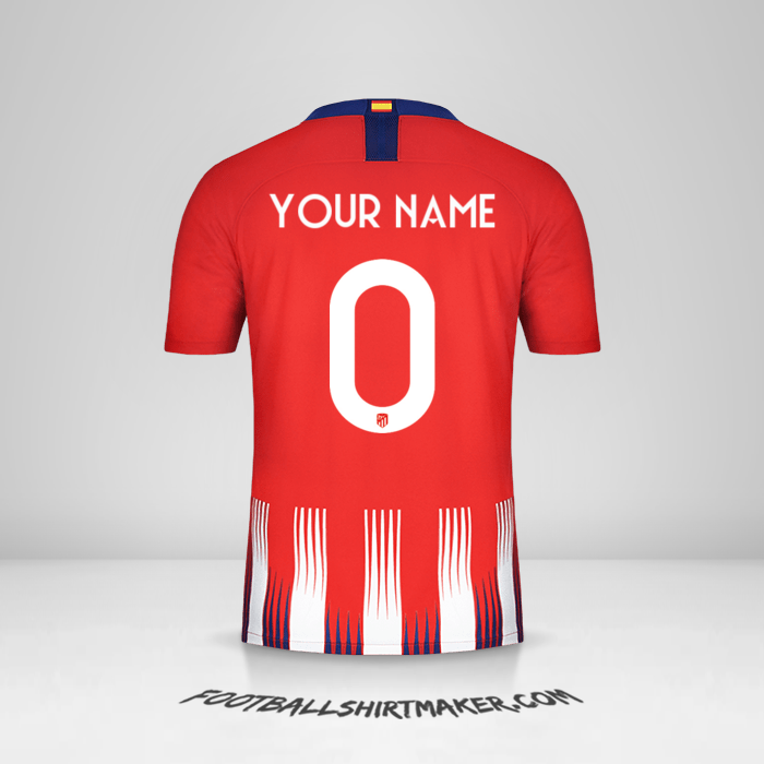 Jersey Atletico Madrid 2018/19 Cup -  your name - 0