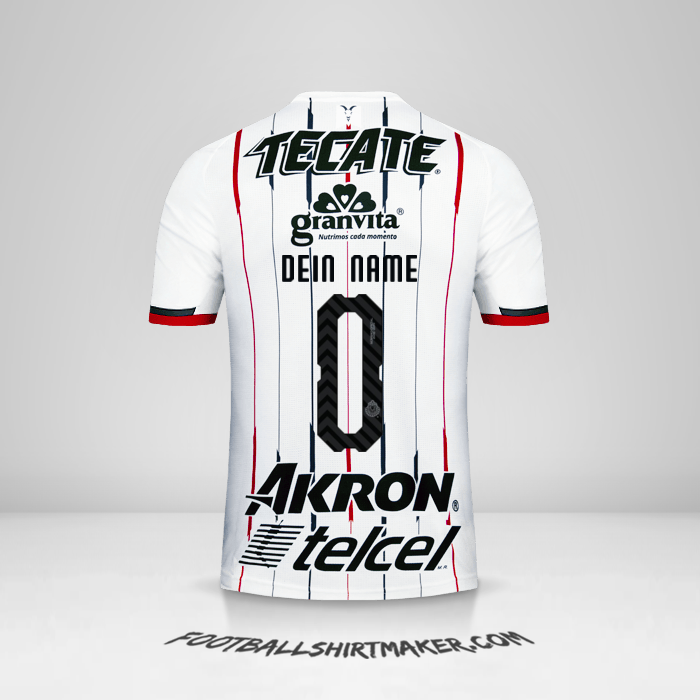 Trikot Guadalajara 2018/19 II -  dein name - 0