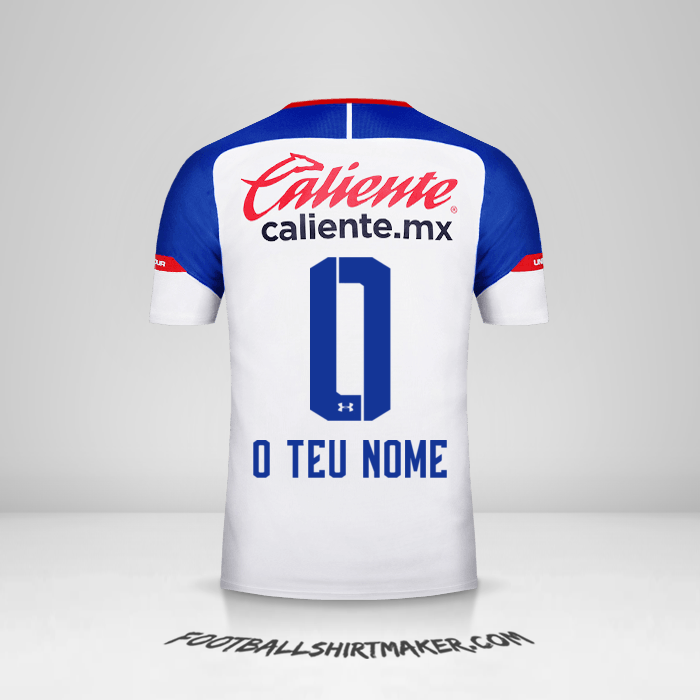 Camisola Cruz Azul 2018/19 II -  o teu nome - 0