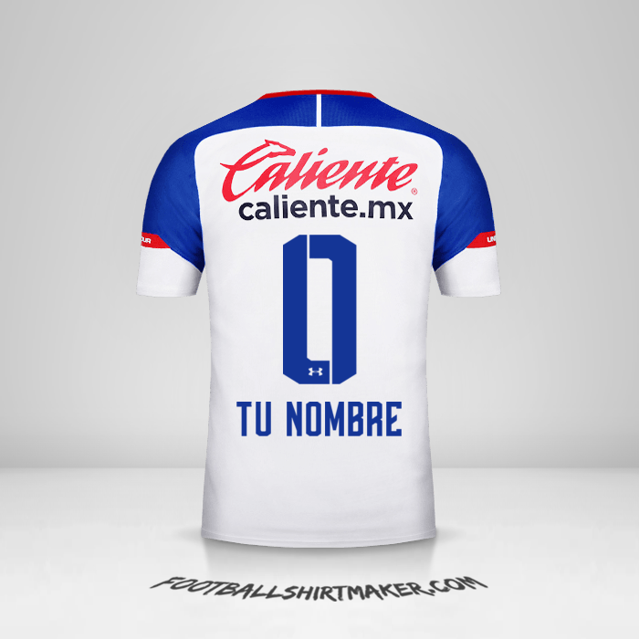 Jersey Cruz Azul 2018/19 II -  tu nombre - 0