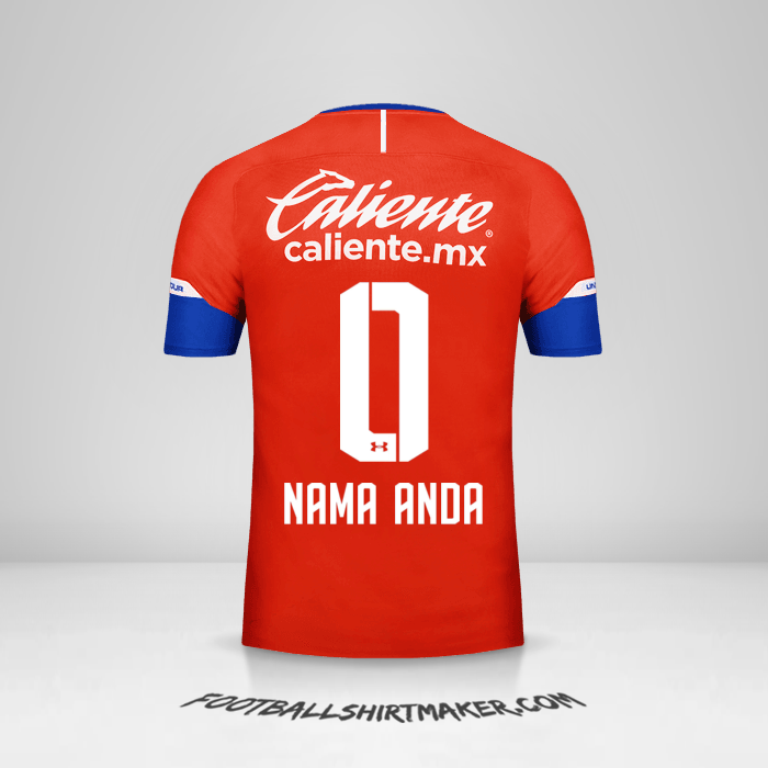 Jersey Cruz Azul 2018/19 III -  nama anda - 0