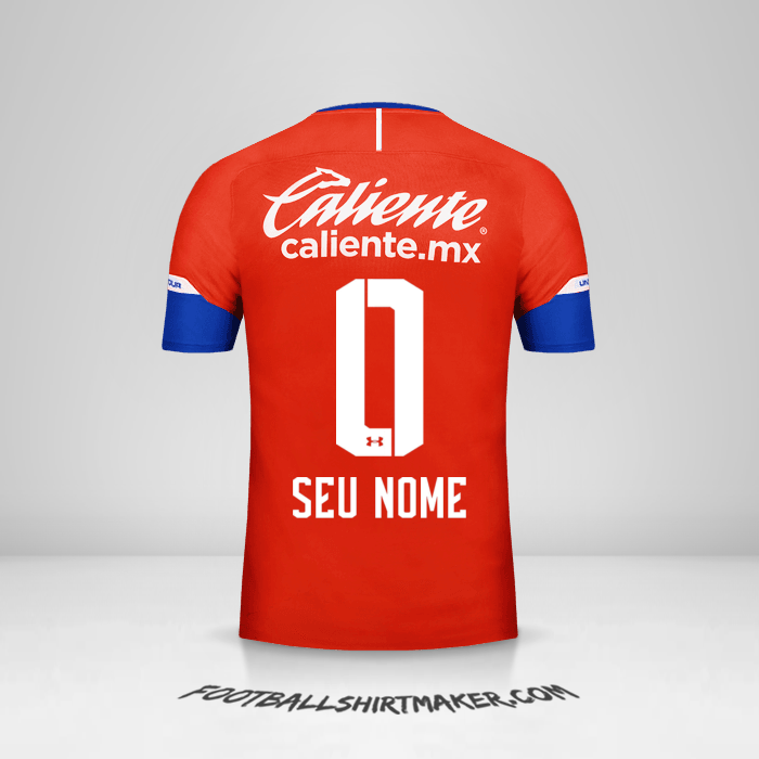 Camisa Cruz Azul 2018/19 III -  seu nome - 0