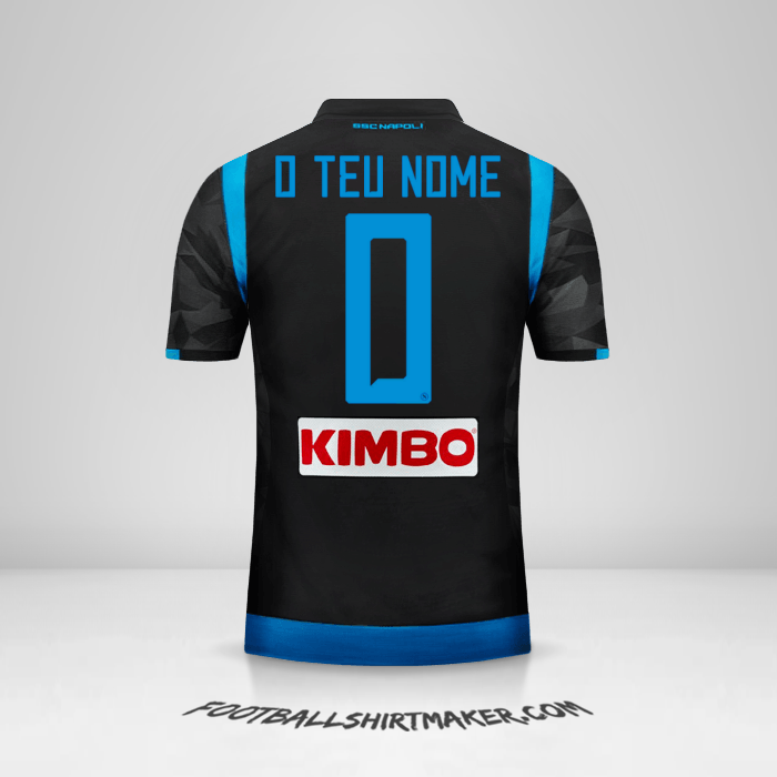 Camisola SSC Napoli 2018/19 II -  o teu nome - 0