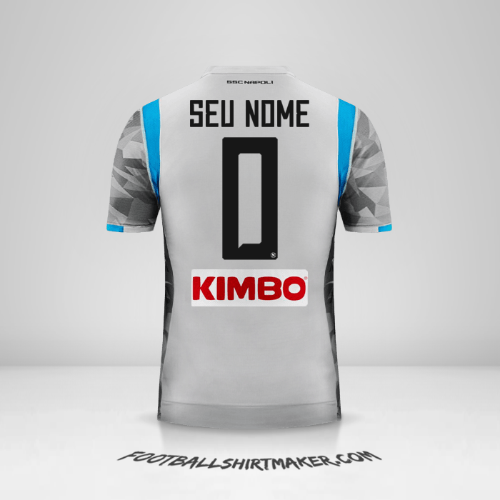 Camisa SSC Napoli 2018/19 III -  seu nome - 0