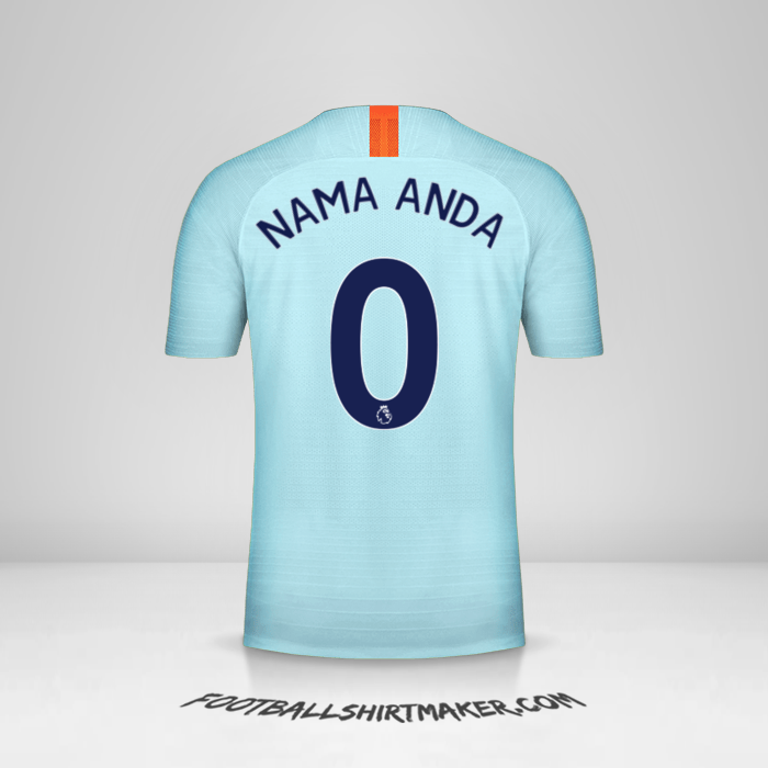 Jersey Chelsea 2018/19 III -  nama anda - 0