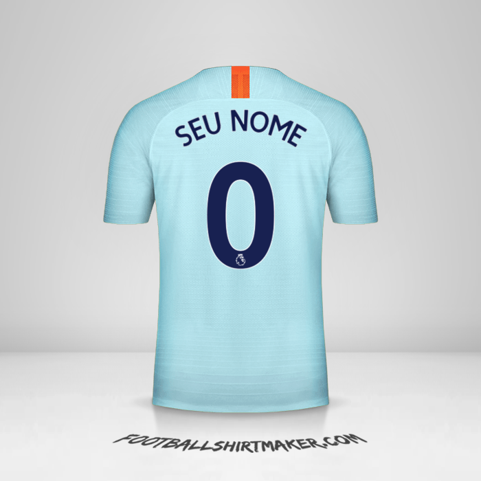 Camisa Chelsea 2018/19 III -  seu nome - 0