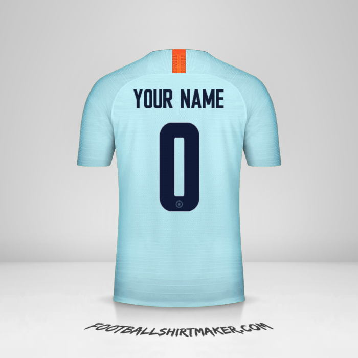 Shirt Chelsea 2018/19 Cup III -  your name - 0