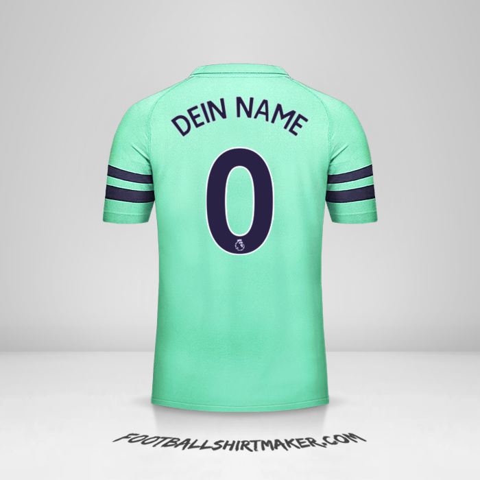 Trikot Arsenal 2018/19 III -  dein name - 0