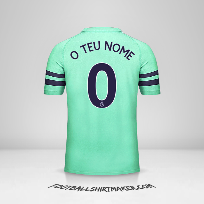 Camisola Arsenal 2018/19 III -  o teu nome - 0