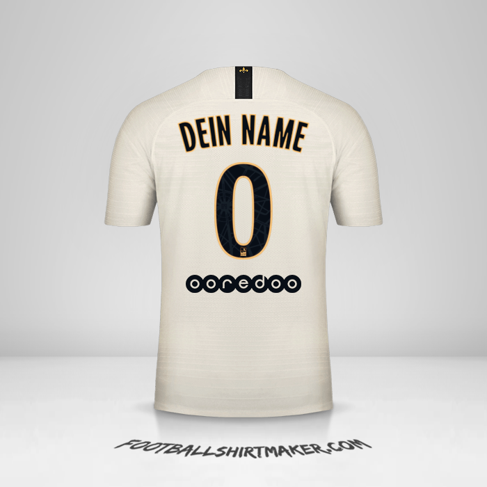 Trikot Paris Saint Germain 2018/19 II -  dein name - 0