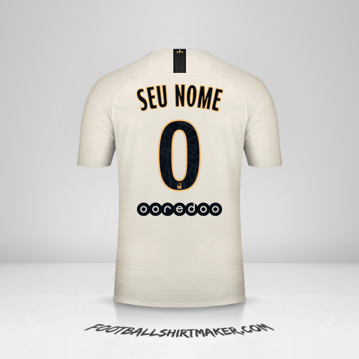 Camisa Paris Saint Germain 2018/19 II -  seu nome - 0