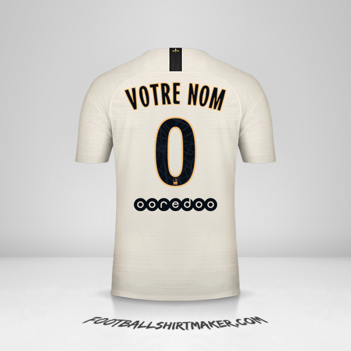 Maillot Paris Saint Germain 2018/19 II -  votre nom - 0