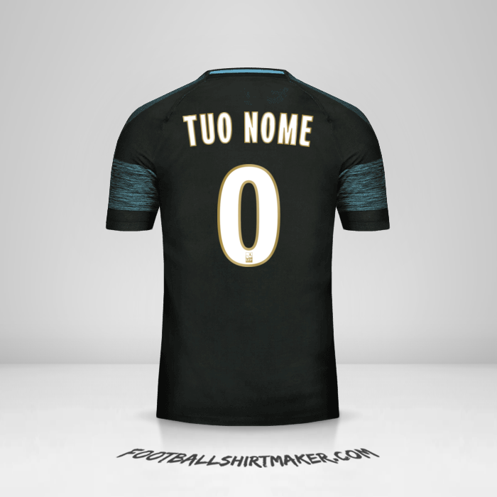 Maglia Olympique de Marseille 2018/19 II -  tuo nome - 0