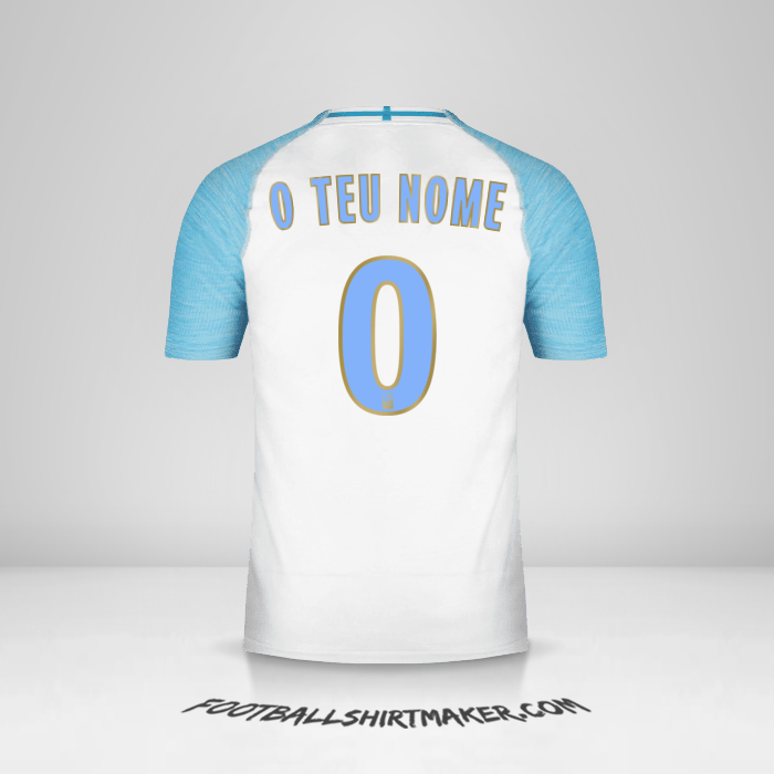 Camisola Olympique de Marseille 2018/19 -  o teu nome - 0