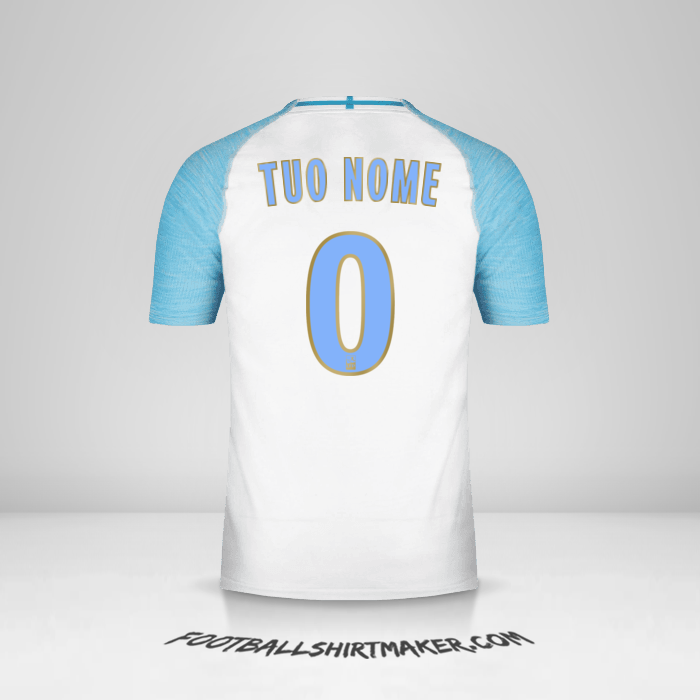 Maglia Olympique de Marseille 2018/19 -  tuo nome - 0