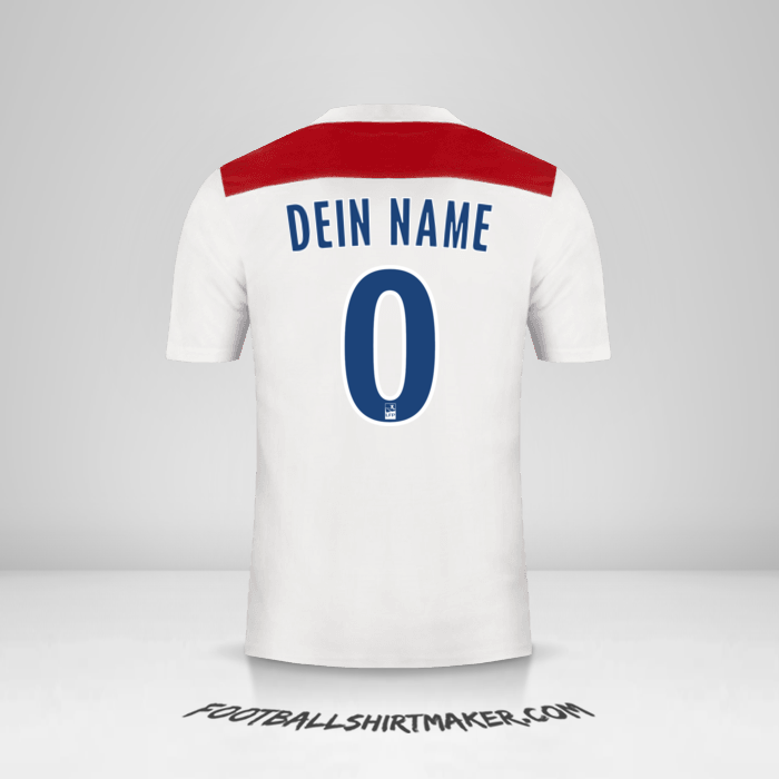 Trikot Olympique Lyon 2018/19 -  dein name - 0