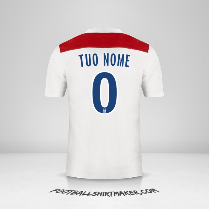 Maglia Olympique Lyon 2018/19 -  tuo nome - 0