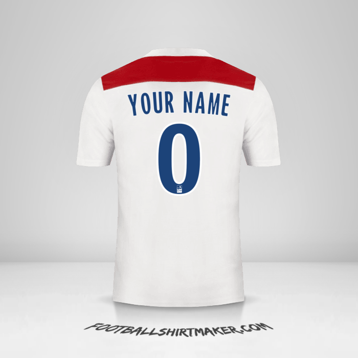 Shirt Olympique Lyon 2018/19 -  your name - 0