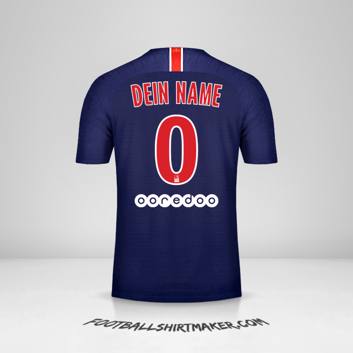 Trikot Paris Saint Germain 2018/19 -  dein name - 0