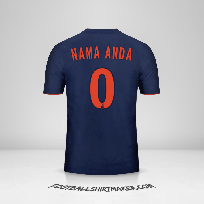 Jersey Olympique Lyon 2018/19 II -  nama anda - 0