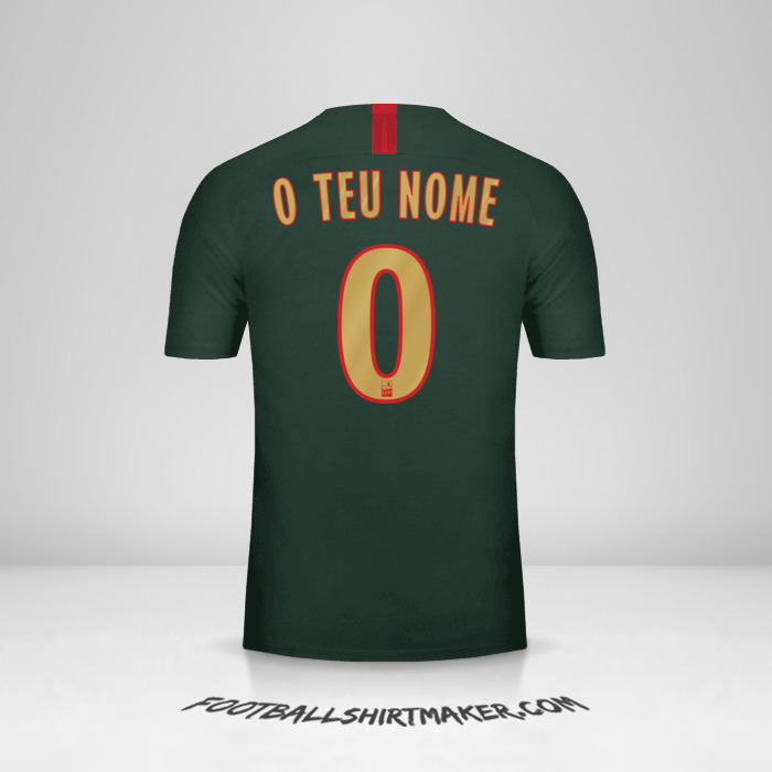 Camisola As Monaco 2018/19 II -  o teu nome - 0