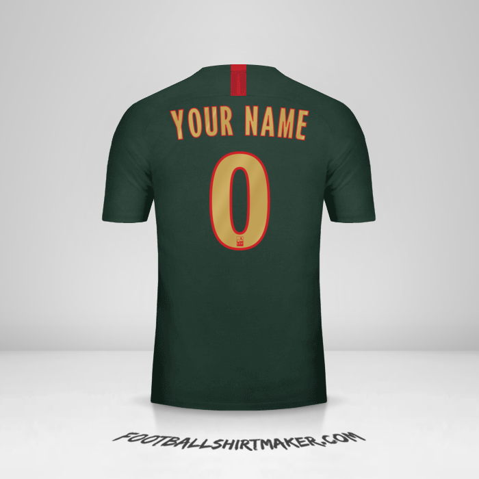 Jersey As Monaco 2018/19 II -  your name - 0