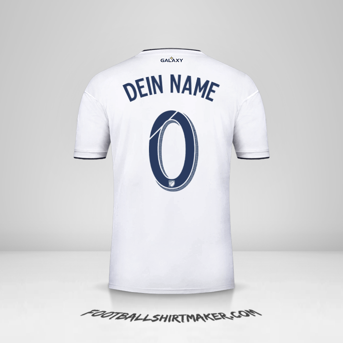 Trikot LA Galaxy 2018/2019 -  dein name - 0