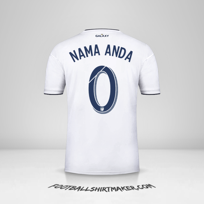 Jersey LA Galaxy 2018/2019 -  nama anda - 0