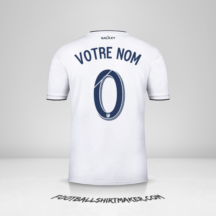 Maillot LA Galaxy 2018/2019 -  votre nom - 0