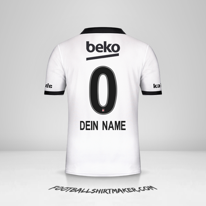 Trikot Besiktas JK 2018/19 -  dein name - 0