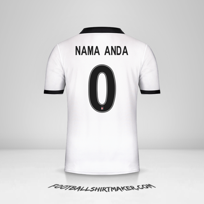 Jersey Besiktas JK 2018/19 Cup -  nama anda - 0